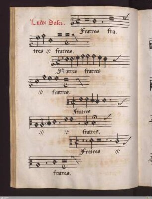 Ludovicus Daser : Fratres sobrii estote