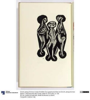 Gustav Schiefler. Das graphische Werk von Ernst Ludwig Kirchner. Band II. Tanz zwischen den Frauen