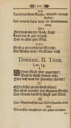 Dominic. II. Trinit. Luc. 14.