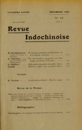 Décembre 1909. No 12