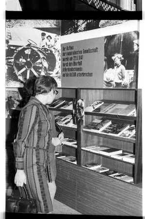 Kleinbildnegativ: "Zeugen der Literatur", Galerie Jule Hammer, 1967