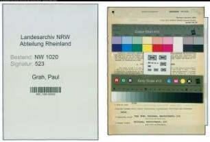 Entnazifizierung Paul Grah , geb. 18.07.1884 (Gastwirt)
