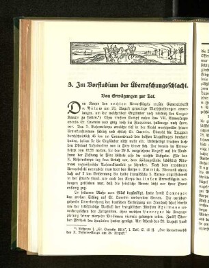 Von Erwägungen zur Tat.