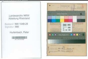 Entnazifizierung Peter Hurtenbach , geb. 23.06.1916 (Beamter)