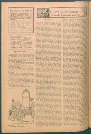 El libro de la semana : "La tragedia de un hombre fuerte" IV y último