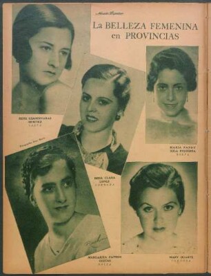 La belleza femenina en provincias [Fotografías]