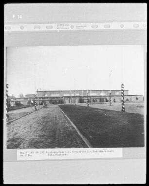 Güstrow, Speicherstraße. Sport- und Kongreßhalle (um 1934)