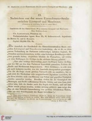 6: Nachrichten von der neuen Eisenschienen-Straße zwischen Liverpool und Manchester, [2]