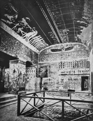 Grab von Ramses IX (HAPAG-Mittelmeerfahrt der Oceana Leonhardt 1929)