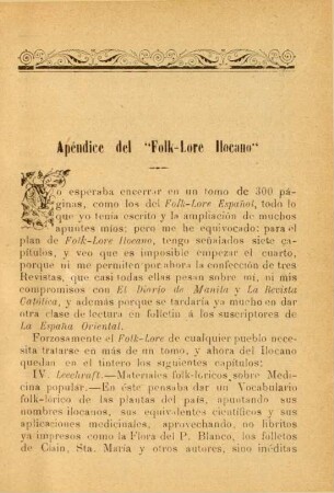 Apendice del "Folk-lore ilocano"