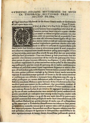 Musica theorica ... : docte simul ac dilucide pertractata