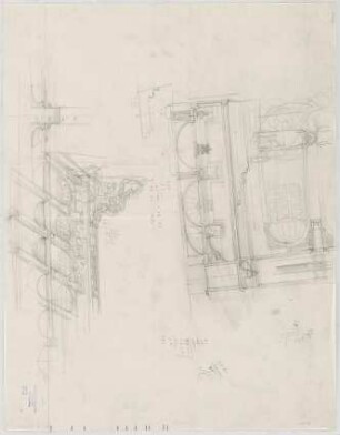 Thiersch, Friedrich von; München; Haus für Handel und Gewerbe - Decke im Börsensaal (Teilansichten)