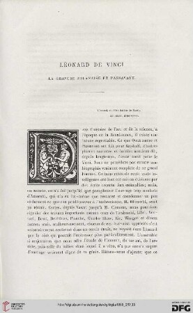 25: Léonard de Vinci : la gravure milanaise et Passavant