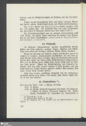 65. Viehbestände