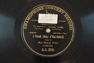 I think / (Guy d'Hardelot)