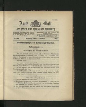 No. 180. 9. Dezember. 1902.