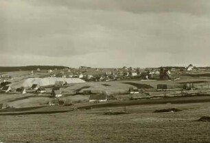 Zinnwald-Georgenfeld, Zinnwald von Nordwesten, von der Staatsstraße Altenberg-Zinnwald