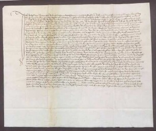 Schuldbrief des Bistums Speyer gegenüber dem Allerheiligen-Stift zu Speyer über 200 Gulden.
