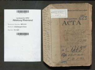 Prietze, Hermann August geb. 08.08.1839; Geheimer Bergrat; ausgeschieden 01.10.1907; Prüfungs- u. Personalakten Band 1
