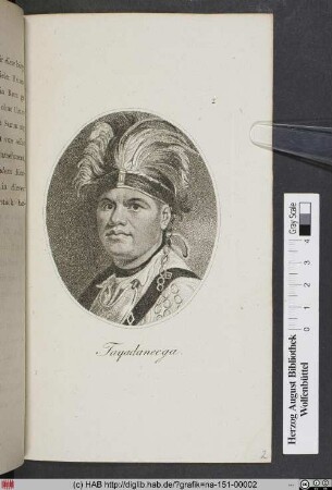 Porträt Joseph Tayadaneega.