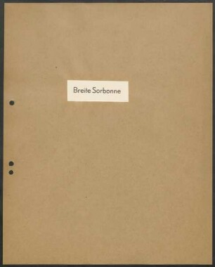 Schriftproben und Bestellungen des Schrifttyps "Sorbonne, breit und halbfett"