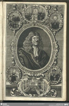 Benedictus Carpzovius, ICtus, Consiliarius Elect. Saxonia, Facult. Iur. Ordinarius, et Scabinatus Lipsiensis Senior