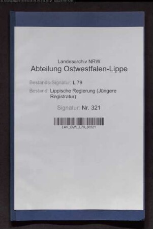 Der Verwaltungsbeamte beim Verwaltungsamt Detmold