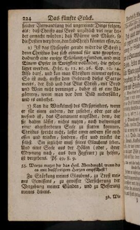 224-228, 45. Vom Nutzen des h. Abendmahls (55-66)