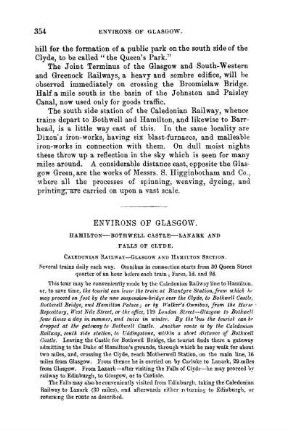 Environs of Glasgow- Hamilton and Bothwell Castle