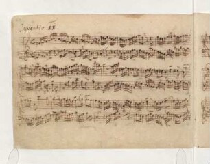 Inventionen; cemb; g-Moll; BWV 782