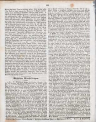 528 Kirchliche Mittheilungen