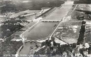 Leipzig: Regatta-Strecke u. Hochflutbecken