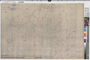 Herzfeld (Lippetal), Flurbereinigung Herzfeld-Düllo, Schätzungskarte Herzfeld Flur 25