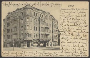 Ansichtskarte "Grand Café Blücher", Blücherstraße 66 [1/2]