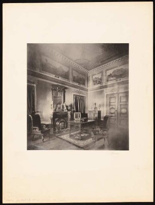 Atelier des Malers W. Klose, Karlsruhe: Innenansicht