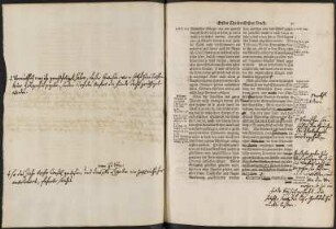Heinrichs von Bünau Genaue und umständliche Teutsche Käyser- und Reichs-Historie; 1, Seite 71 : Seite 71 mit handschriftlichen Notizen des Grafen vohn Bünau aus: Heinrichs von Bünau Genaue und umständliche Teutsche Käyser- und Reichs-Historie; 1. Leipzig, 1728 (Exemplar mit eigenhändigen Zusätzen und Verbesserungen) Dresden: SLUB Hist.Germ.univ.169-1:1
