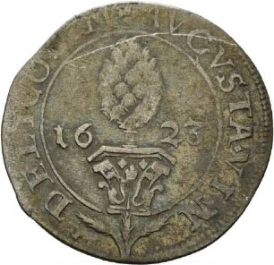 Halbbatzen der Reichsstadt Augsburg, 1623