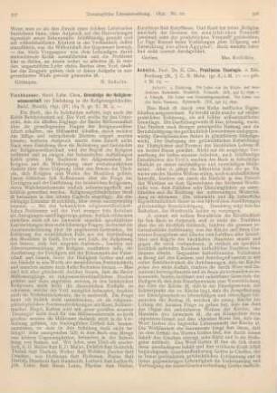 307-308 [Rezension] Tischhauser, Chrn., Grundzüge der Religionswissenschaft