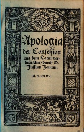 Apologia der Confession