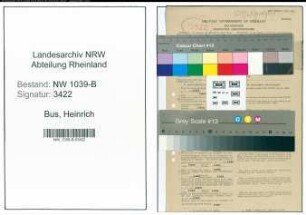 Entnazifizierung Heinrich Bus , geb. 26.03.1915 (Postarbeiter)