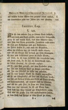 7-32, Zweyter Tag