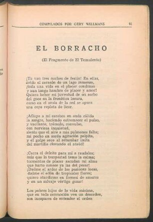 El Borracho