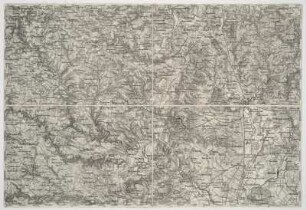 M13: Brno (Brünn), 1:144 000, 1847 - 1860 : M13 : Brünn. - 1:144 000. - Wien , 1847 - 1860. - 1 Kt. : s/w