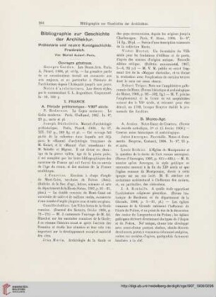 Bibliographie zur Geschichte der Architektur