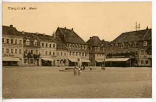 Königsbrück. Marktplatz