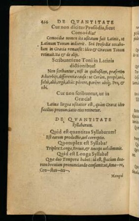 De Quantitate Syllabarum