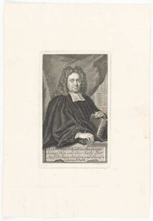 Bildnis des Berrnhardt Walther Marperger