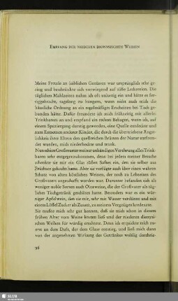 Empfang Der Niederen Dionysischen Weihen