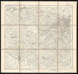 Meßtischblatt 2928 : Eisenach, 1872 : Eisenach. - Aufn. 1857. - 1:25000. - [Berlin]: Reichsamt für Landesaufnahme, 1872. - 1 Kt.