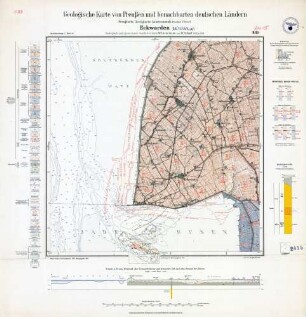 [2415] Eckwarden, Geologische Karte von Preußen und benachbarten deutschen Ländern